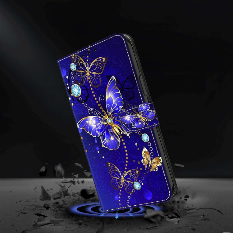 For Xiaomi Redmi 9C Crystal 3D Shockproof Protective Leather Phone Case(Diamond Butterfly) - Xiaomi Cases by PMC Jewellery | Online Shopping South Africa | PMC Jewellery