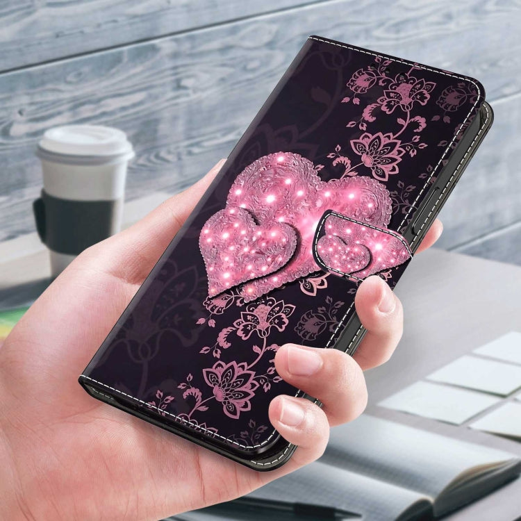 For Xiaomi Redmi 10 Crystal 3D Shockproof Protective Leather Phone Case(Lace Love) - free shipping - PMC TechLife - Order now!