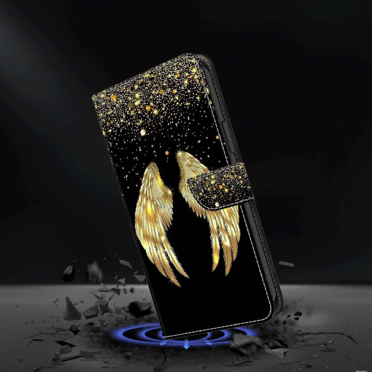 For Xiaomi Redmi Note 8 Crystal 3D Shockproof Protective Leather Phone Case(Golden Wings) - free shipping - PMC TechLife - Order now!