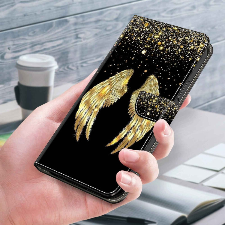 For Xiaomi Redmi Note 8 Crystal 3D Shockproof Protective Leather Phone Case(Golden Wings) - free shipping - PMC TechLife - Order now!