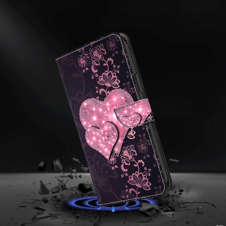 For Xiaomi Redmi Note 8 Crystal 3D Shockproof Protective Leather Phone Case(Lace Love) - free shipping - PMC TechLife - Order now!