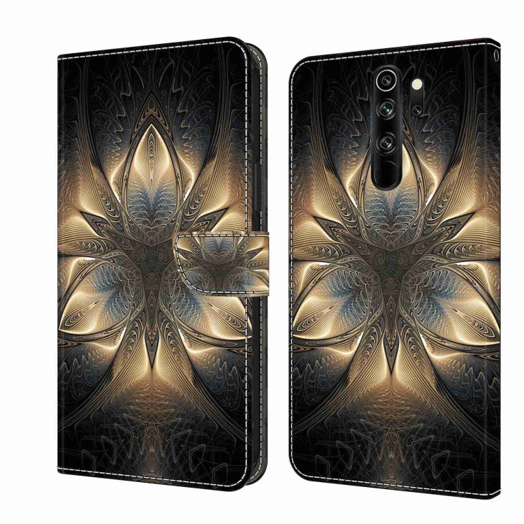For Xiaomi Redmi Note 8 Pro Crystal 3D Shockproof Protective Leather Phone Case(Luminous Building) - free shipping - PMC TechLife - Order now!