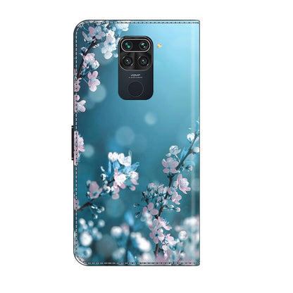 For Xiaomi Redmi Note 9 Crystal 3D Shockproof Protective Leather Phone Case(Plum Flower) - Xiaomi Cases by PMC Jewellery | Online Shopping South Africa | PMC Jewellery