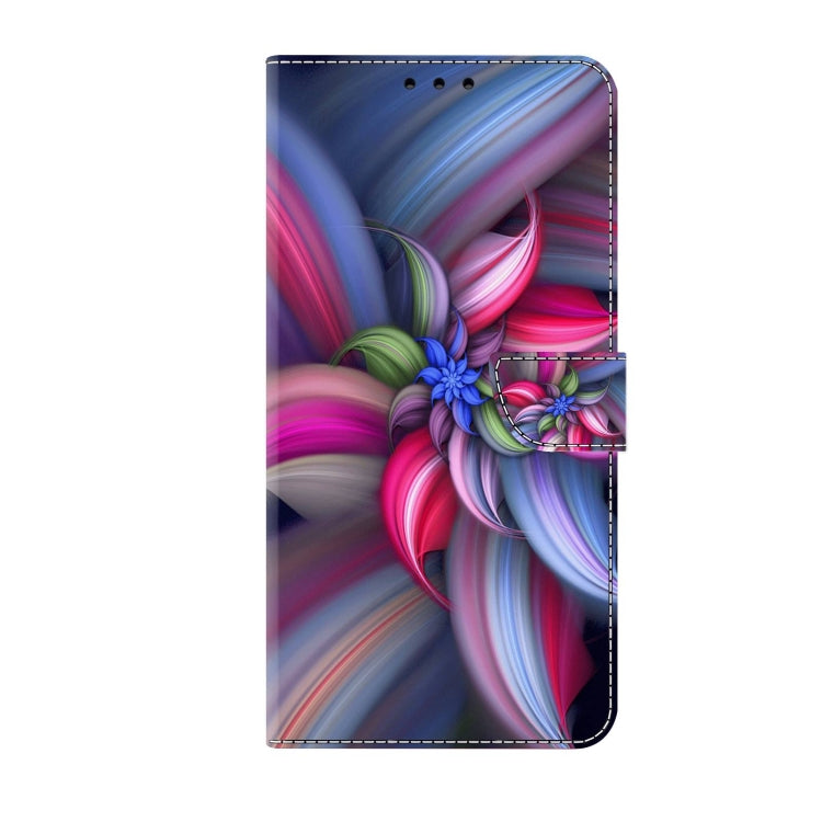 For Xiaomi Redmi Note 9 Crystal 3D Shockproof Protective Leather Phone Case(Colorful Flower) - free shipping - PMC TechLife - Order now!