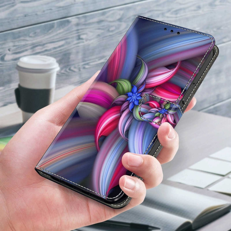For Xiaomi Redmi Note 9 Crystal 3D Shockproof Protective Leather Phone Case(Colorful Flower) - free shipping - PMC TechLife - Order now!