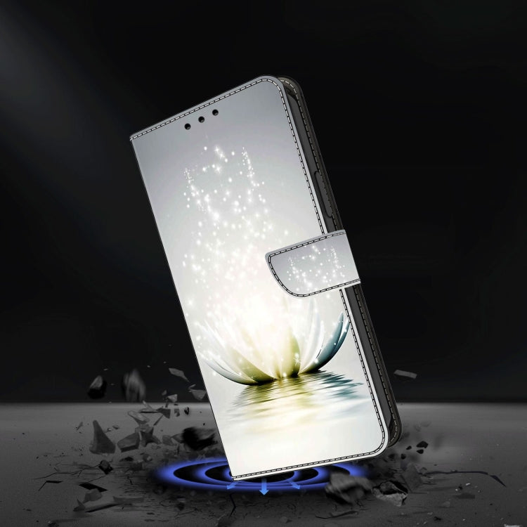 For Xiaomi Redmi Note 11 Global Crystal 3D Shockproof Protective Leather Phone Case(Light Lotus) - free shipping - PMC TechLife - Order now!
