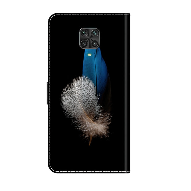 For Xiaomi Redmi Note 9 Pro Crystal 3D Shockproof Protective Leather Phone Case(Two Branches) - free shipping - PMC TechLife - Order now!