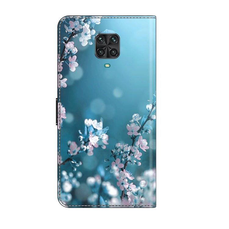 For Xiaomi Redmi Note 9 Pro Crystal 3D Shockproof Protective Leather Phone Case(Plum Flower) - Xiaomi Cases by PMC Jewellery | Online Shopping South Africa | PMC Jewellery