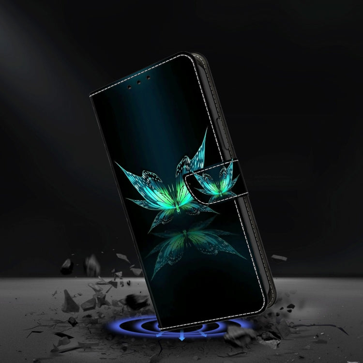 For Samsung Galaxy A21s Crystal 3D Shockproof Protective Leather Phone Case(Reflection Dutterfly) - free shipping - PMC TechLife - Order now!