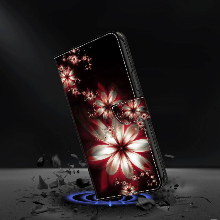 For Samsung Galaxy A50 Crystal 3D Shockproof Protective Leather Phone Case(Fantastic Flower) - free shipping - PMC TechLife - Order now!