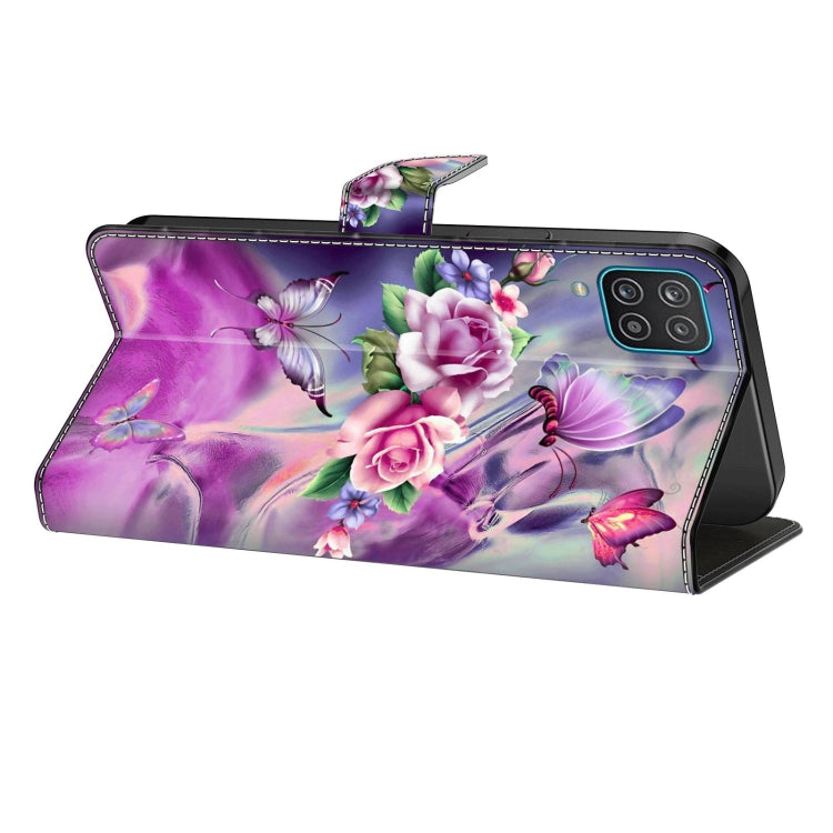 For Samsung Galaxy A51 4G Crystal 3D Shockproof Protective Leather Phone Case(Butterfly) - free shipping - PMC TechLife - Order now!