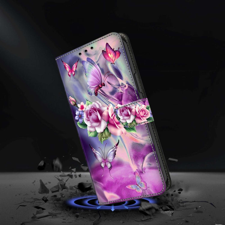 For Samsung Galaxy S9 Crystal 3D Shockproof Protective Leather Phone Case(Butterfly) - free shipping - PMC TechLife - Order now!