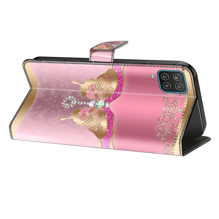 For Samsung Galaxy S10e Crystal 3D Shockproof Protective Leather Phone Case(Pink Bottom Butterfly) - free shipping - PMC TechLife - Order now!