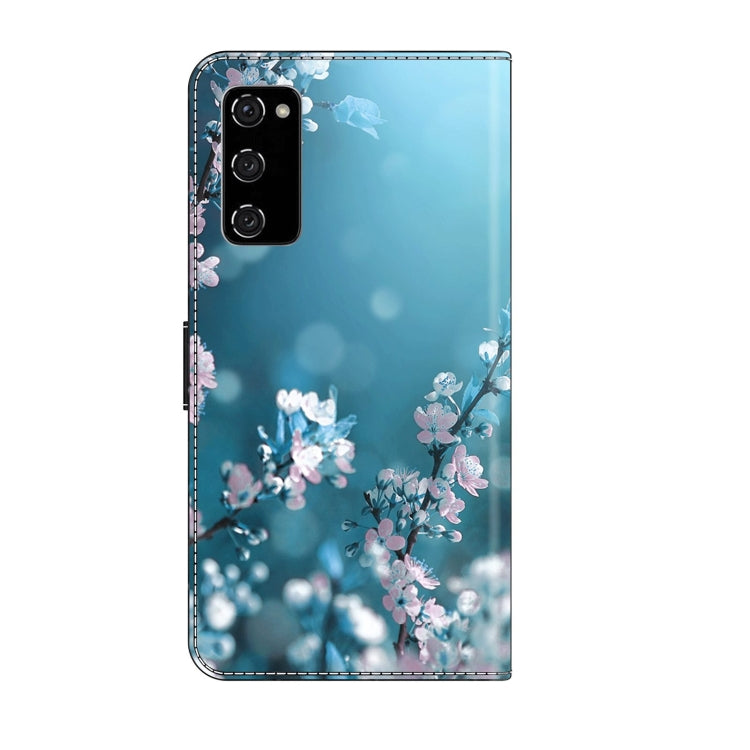 For Samsung Galaxy S20 FE Crystal 3D Shockproof Protective Leather Phone Case(Plum Flower) - free shipping - PMC TechLife - Order now!