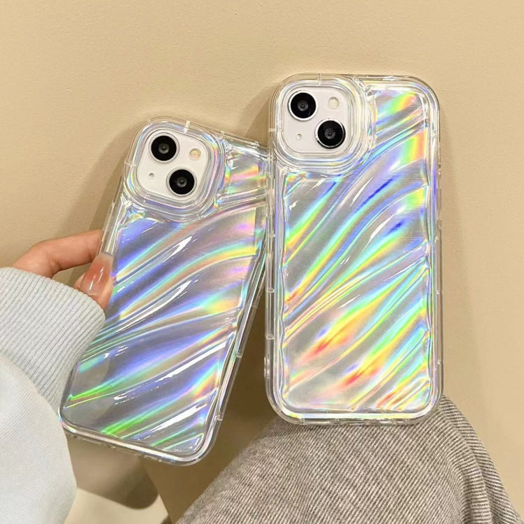 For iPhone 11 Pro Laser Sequin Waves TPU Phone Case(Transparent) - iPhone 11 Pro Cases by PMC Jewellery | Online Shopping South Africa | PMC Jewellery