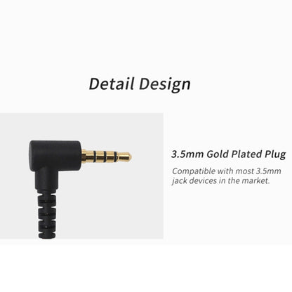 CCA CCA-C10 3.5mm Gold Plated Plug Ten Unit Hybrid Wire-controlled In-ear Earphone, Type:without Mic(Charm Black) - In Ear Wired Earphone by CCA | Online Shopping South Africa | PMC Jewellery | Buy Now Pay Later Mobicred