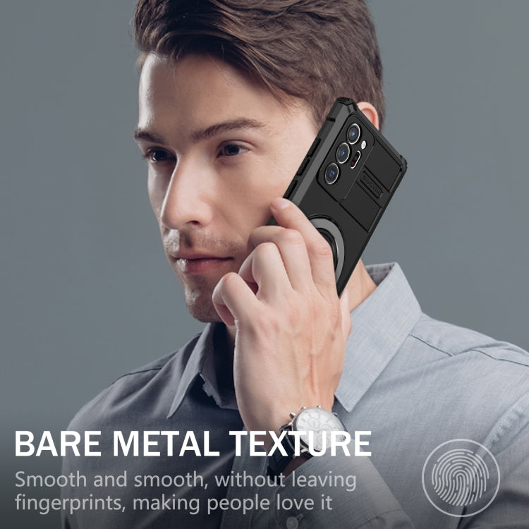 For Samsung Galaxy Note20 Ultra MagSafe Magnetic Holder Phone Case(Black) - free shipping - PMC TechLife - Order now!