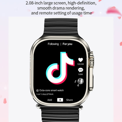 GS29 2.08 inch IP67 Waterproof 4G Android 9.0 Smart Watch Support AI Video Call / GPS, Specification:2G+16G(Black) - Android Watch by PMC Jewellery | Online Shopping South Africa | PMC Jewellery