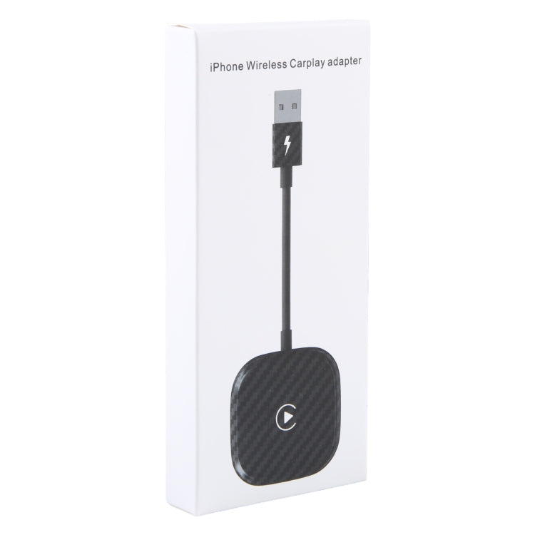 USB + USB-C / Type-C Wired to Wireless Carplay Adapter for iPhone(Black) - free shipping - PMC TechLife - Order now!