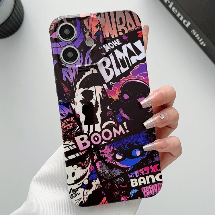For iPhone 11 Painted Pattern Precise Hole PC Phone Case(Comics Umbrella Boy) - free shipping - PMC TechLife - Order now!