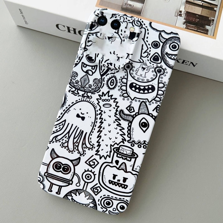 For iPhone 8 Plus / 7 Plus Painted Pattern Precise Hole PC Phone Case(Bottle Monster) - More iPhone Cases by PMC Jewellery | Online Shopping South Africa | PMC Jewellery