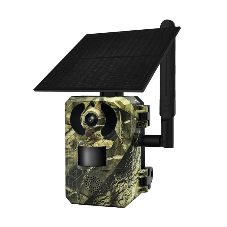 ESCAM QF380 4MP Network Solar PIR Alert Smart Wildlife Hunting Camera, 4G:US Version(Camouflage) - Hunting Cameras by ESCAM | Online Shopping South Africa | PMC Jewellery | Buy Now Pay Later Mobicred