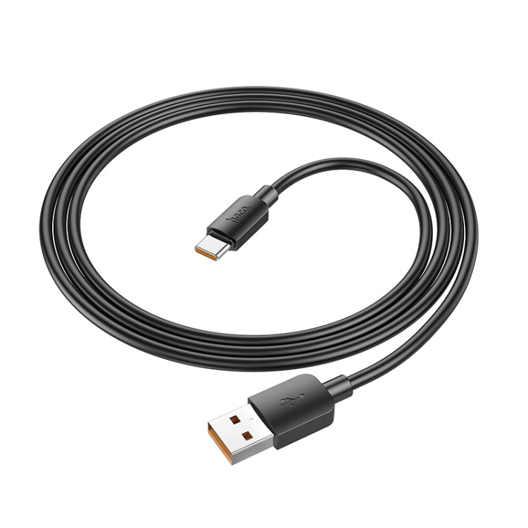 hoco X96 Hyper 1m 100W USB to USB-C / Type-C Fast Charging Data Cable(Black) - USB-C & Type-C Cable by hoco | Online Shopping South Africa | PMC Jewellery