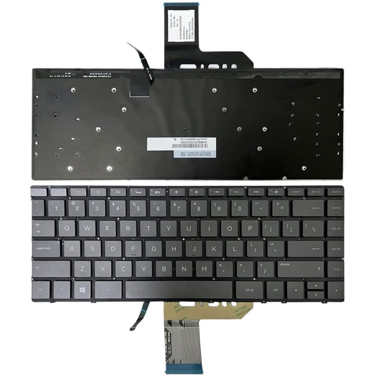 For HP Spectre X360 15-BL US Version Laptop Backlight Keyboard - HP Spare Parts by PMC Jewellery | Online Shopping South Africa | PMC Jewellery