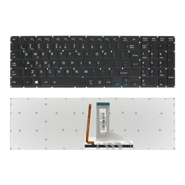 For TOSHIBA P55 / P55T / P55-A Laptop Backlight Keyboard - Replacement Keyboards by PMC TechLife | Online Shopping South Africa | PMC TechLife