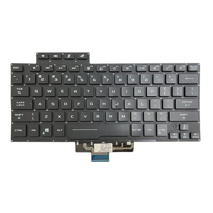 For ASUS ROG G14 Zephyrus GA401 GA401I US Version Backlight Laptop Keyboard(Black) - Asus Spare Parts by PMC Jewellery | Online Shopping South Africa | PMC Jewellery