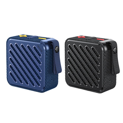 WK D50 Portable Mini Waterproof Bluetooth Speaker(Black) - Mini Speaker by WK | Online Shopping South Africa | PMC Jewellery | Buy Now Pay Later Mobicred