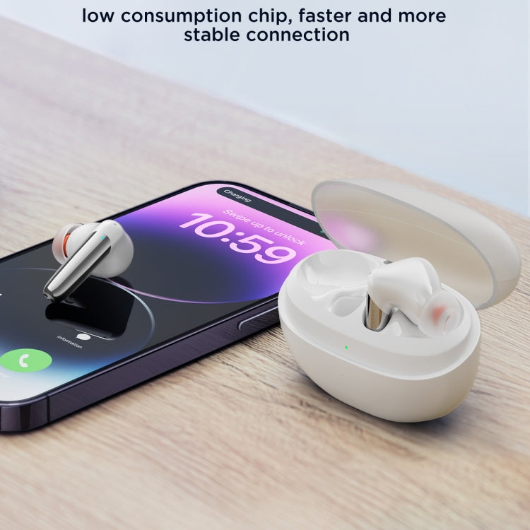 JOYROOM JR-BB1 True Wireless Bluetooth Earphone(White) - Bluetooth Earphone by JOYROOM | Online Shopping South Africa | PMC Jewellery | Buy Now Pay Later Mobicred