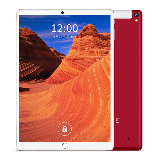BDF P10 3G Phone Call Tablet PC 10.1 inch, 4GB+64GB, Android 10 MT8321 Quad Core, Support Dual SIM, EU Plug(Red) - BDF by BDF | Online Shopping South Africa | PMC Jewellery