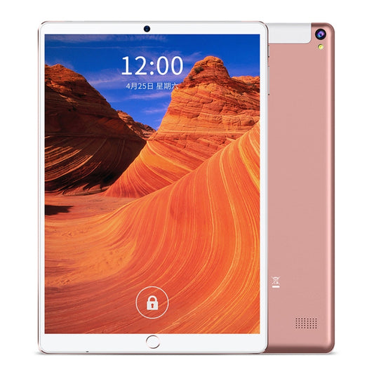 BDF P10 3G Phone Call Tablet PC 10.1 inch, 4GB+64GB, Android 10 MT8321 Quad Core, Support Dual SIM, EU Plug(Rose Gold) - BDF by BDF | Online Shopping South Africa | PMC Jewellery