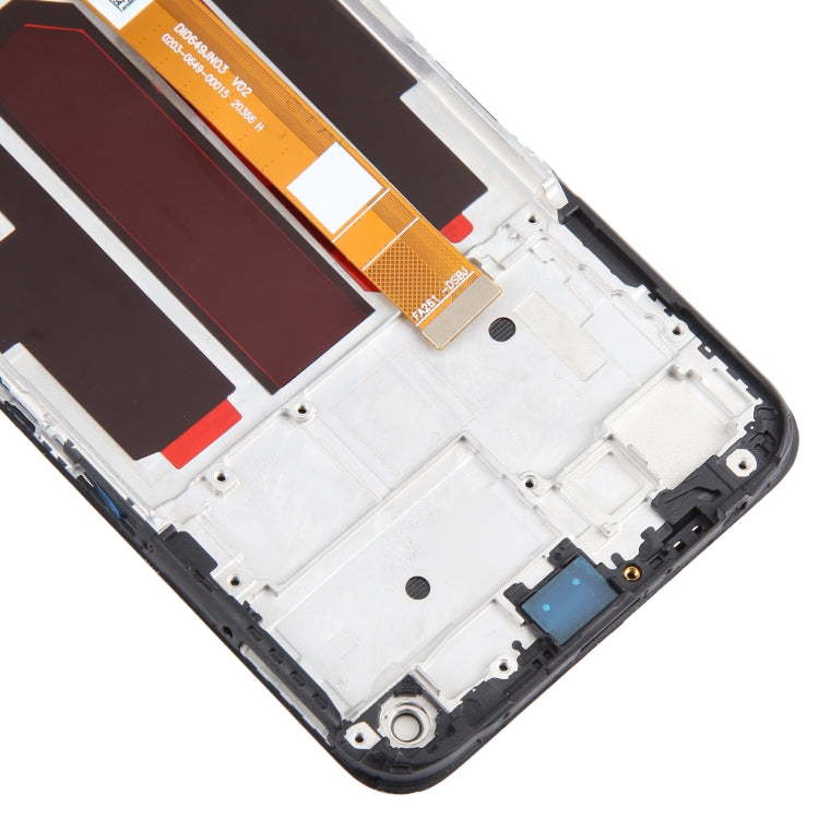 For OPPO A74 5G OEM LCD Screen Digitizer Full Assembly with Frame - free shipping - PMC TechLife - Order now!