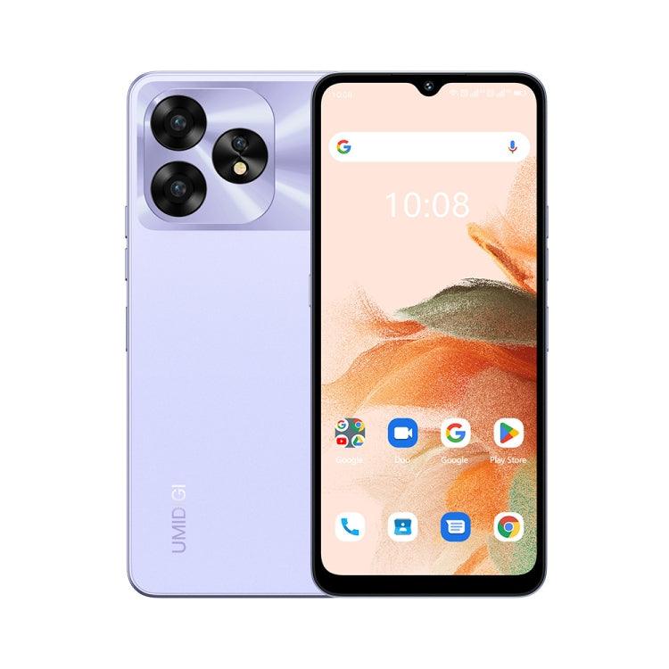 [HK Warehouse] UMIDIGI A15C, 8GB+128GB, Face ID & Side Fingerprint Identification, 6.7 inch Android 13 Unisoc T606 Octa Core, Network: 4G, NFC, OTG(Lavender Purple) - UMIDIGI by UMIDIGI | Online Shopping South Africa | PMC Jewellery