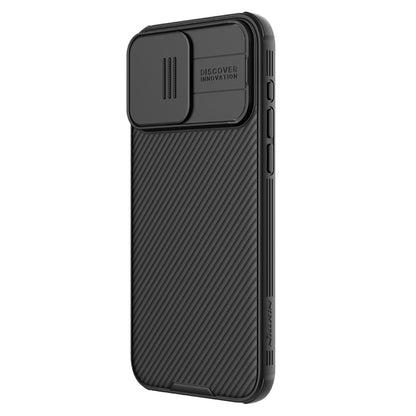 For iPhone 15 Pro NILLKIN CamShield Pro PC Phone Case(Black) - iPhone 15 Pro Cases by NILLKIN | Online Shopping South Africa | PMC Jewellery