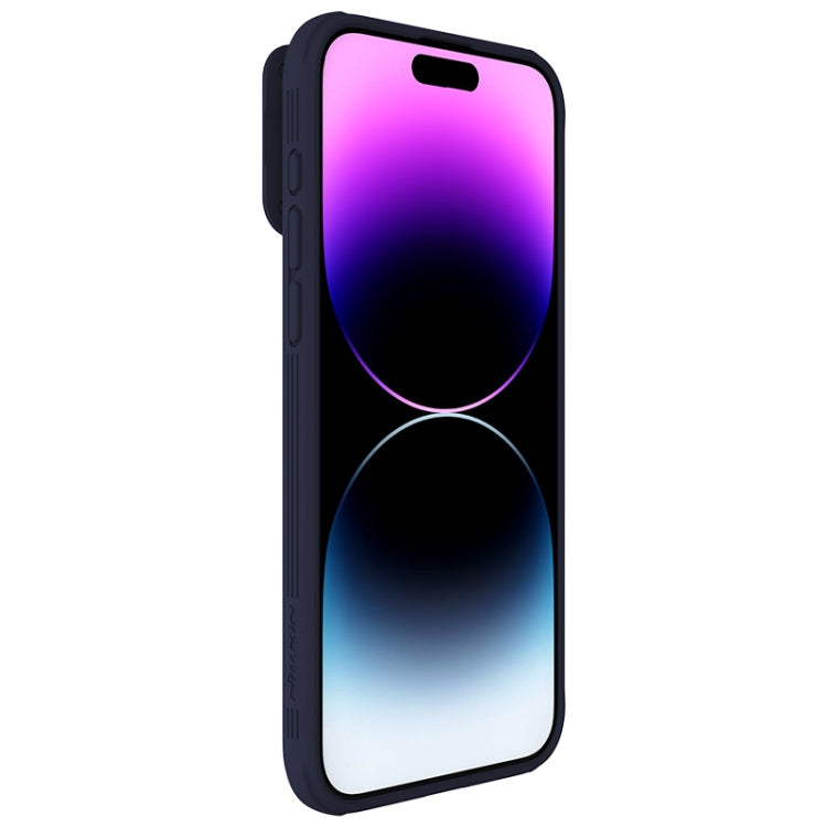 For iPhone 15 Pro NILLKIN CamShield Pro PC Phone Case(Purple) - free shipping - PMC TechLife - Order now!