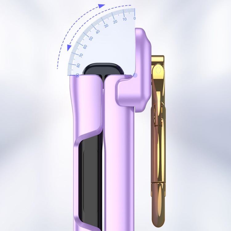 For Samsung Galaxy Z Flip5 GKK Integrated Magnetic Hinge Phone Case with Ring Holder(Purple) - Galaxy Z Flip5 Cases by GKK | Online Shopping South Africa | PMC Jewellery | Buy Now Pay Later Mobicred