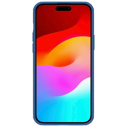 For iPhone 15 Plus NILLKIN Frosted Shield Pro PC + TPU Phone Case(Blue) - iPhone 15 Plus Cases by NILLKIN | Online Shopping South Africa | PMC Jewellery