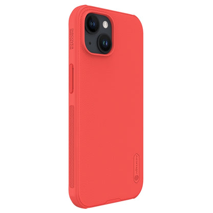 For iPhone 15 NILLKIN Frosted Shield Pro PC + TPU Phone Case(Red) - iPhone 15 Cases by NILLKIN | Online Shopping South Africa | PMC Jewellery