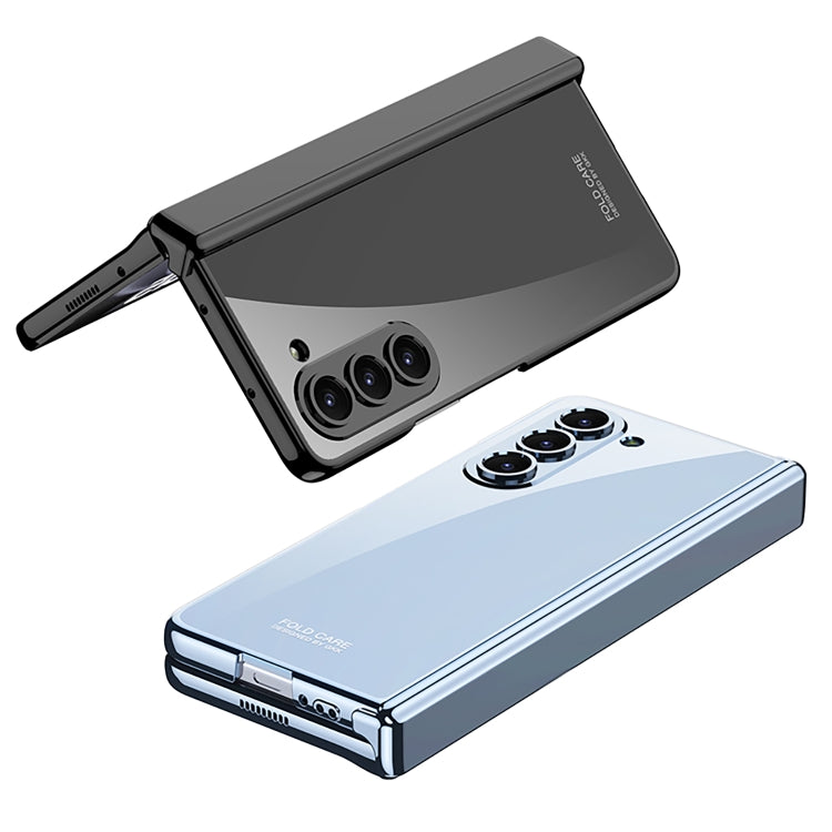 For Samsung Galaxy Z Fold5 GKK Integrated Magnetic Phantom Hinge Folding Phone Case(Black) - Galaxy Z Fold5 Cases by GKK | Online Shopping South Africa | PMC TechLife | Buy Now Pay Later Mobicred