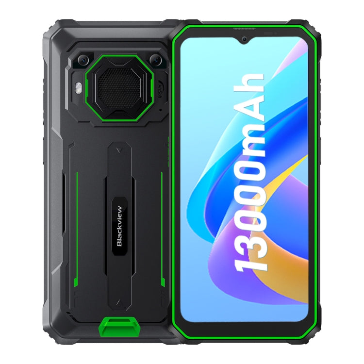 [HK Warehouse] Blackview BV6200 Pro, 4GB+128GB, IP68/IP69K/MIL-STD-810H, 6.56 inch Android 13 MediaTek Helio P35 Octa Core, Network: 4G, OTG(Green) - Blackview by Blackview | Online Shopping South Africa | PMC Jewellery