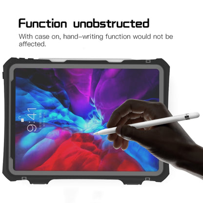 For iPad Pro 11 inch (2020) RedPepper Shockproof Waterproof PC + TPU Protective Tablet Case with Lanyard & Pen Tray & Holder(Black) - iPad Pro 11 (2020) Cases by RedPepper | Online Shopping South Africa | PMC Jewellery | Buy Now Pay Later Mobicred