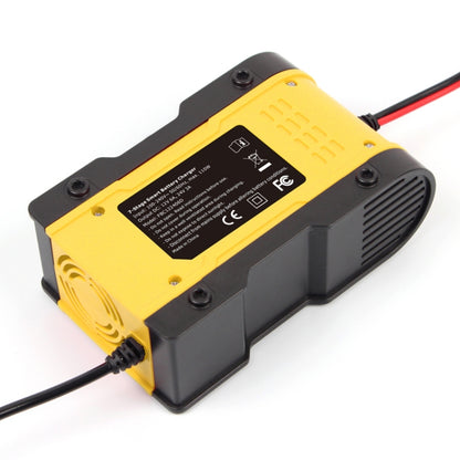 FOXSUR 12V-24V Car Motorcycle Repair Battery Charger AGM Charger Color:Yellow(EU Plug) - Battery Charger by FOXSUR | Online Shopping South Africa | PMC Jewellery | Buy Now Pay Later Mobicred