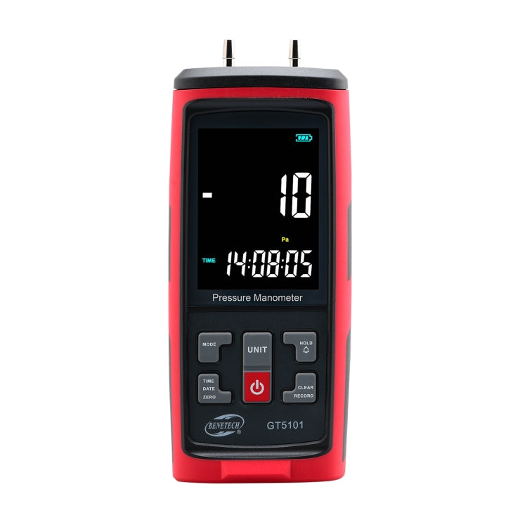 BENETECH GT5101 LCD Display Differential Pressure Meter, Specification:250Pa - free shipping - PMC TechLife - Order now!