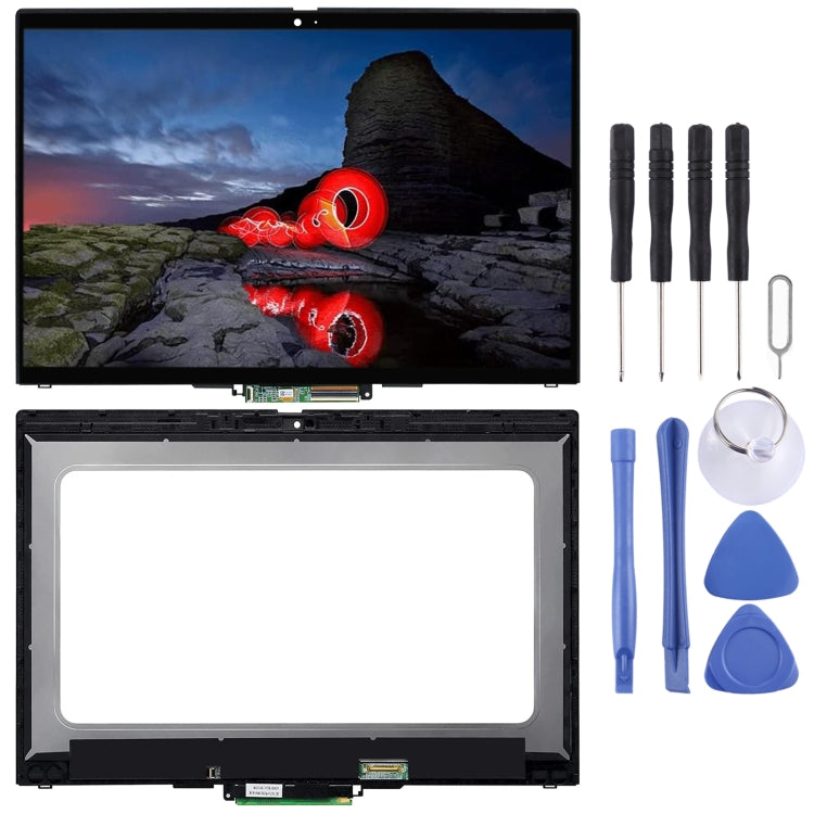 For Lenovo X13 Yoga Gen 2 LCD Screen Digitizer Full Assembly with Frame 1920x1200 - LCD Screen by PMC Jewellery | Online Shopping South Africa | PMC Jewellery