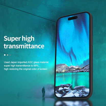 For iPhone 15 NILLKIN H+Pro 0.2mm 9H Explosion-proof Tempered Glass Film - iPhone 15 Tempered Glass by NILLKIN | Online Shopping South Africa | PMC Jewellery | Buy Now Pay Later Mobicred