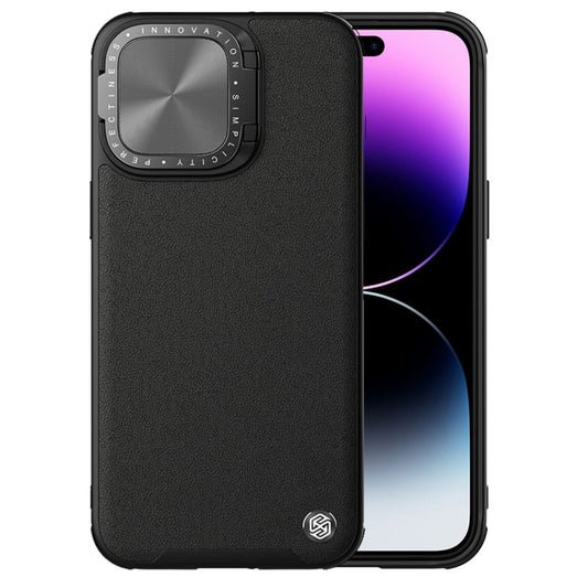 For iPhone 15 Pro Max NILLKIN CamShield Prop Series SagSafe PC + TPU Magnetic Phone Case(Black) - iPhone 15 Pro Max Cases by NILLKIN | Online Shopping South Africa | PMC Jewellery | Buy Now Pay Later Mobicred