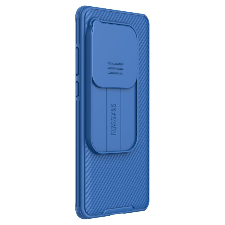 For OnePlus 12 NILLKIN CamShield Pro PC Phone Case(Blue) - OnePlus Cases by NILLKIN | Online Shopping South Africa | PMC Jewellery